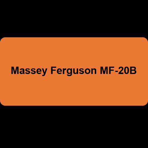 Massey Ferguson MF-20B